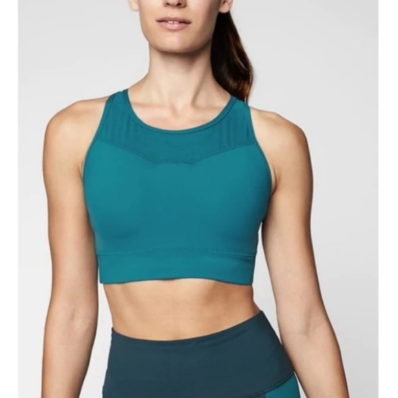Athleta Other - NO OFFERS ATHLETA teal Gigi High Impact sports bra XS